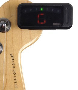 Gitarre stimmen - Gitarre lernen - richtig gestimmte G-Saite